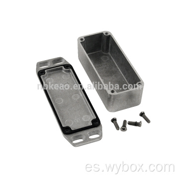 Caja de caja de aluminio fundido a presión caja de conexiones impermeable de aluminio pequeña eléctrica hammond 1590 carcasa electrónica para pcb